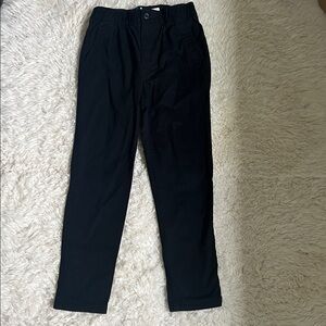 Worn once! Old Navy Boys Built in Flex Black Pants